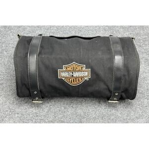 Harley Davidson Multi Purpose Roll Up 8 Pocket Travel Tool Storage Bag